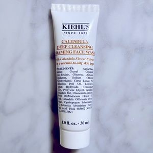 Kiehl's travel size Calendula Deep Cleansing Foaming Face Wash - new, 1 fl oz